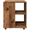 Armoire à roulettes vieux bois 60x53x72 cm bois d'ingénierie 613871613871