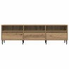Meuble TV chêne artisanal 150x30x44,5 cm bois d'ingénierie 613872613872