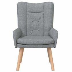 fauteuil Gris clair 63 x 67 x 94 cm Tissu et contreplaqué 613873613873