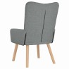 fauteuil Gris clair 63 x 67 x 94 cm Tissu et contreplaqué 613873613873