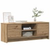 Meuble TV chêne artisanal 102x30x37,5 cm bois d'ingénierie 613874613874