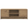 Meuble TV chêne artisanal 102x30x37,5 cm bois d'ingénierie 613874613874