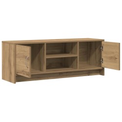 Meuble TV chêne artisanal 102x30x37,5 cm bois d'ingénierie 613874613874