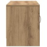 Meuble TV chêne artisanal 102x30x37,5 cm bois d'ingénierie 613874613874