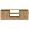 Meuble TV chêne artisanal 102x30x36 cm bois d'ingénierie 613878613878