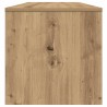 Meuble TV chêne artisanal 100x40x40 cm bois d'ingénierie 613880613880