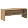 Meuble TV chêne artisanal 100x40x40 cm bois d'ingénierie 613880613880