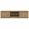 Meuble TV chêne artisanal 140x40x36 cm bois d'ingénierie 613884613884