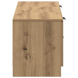 Meuble TV Chêne Artisan 140x35x40 cm Bois d'ingénierie 613885613885