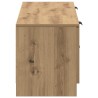 Meuble TV Chêne Artisan 140x35x40 cm Bois d'ingénierie 613885613885