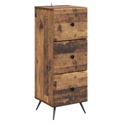 Armoire à tiroirs Bois ancien 33 x 34,5 x 90 cm 613902613902