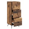 Armoire à tiroirs Bois ancien 33 x 34,5 x 90 cm 613902613902