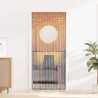 Rideau de porte anti-insectes multicolore 200 x 90 cm Bambou 613915613915