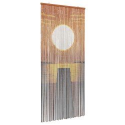 Rideau de porte anti-insectes multicolore 200 x 90 cm Bambou 613915613915