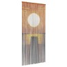 Rideau de porte anti-insectes multicolore 200 x 90 cm Bambou 613915613915