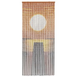 Rideau de porte anti-insectes multicolore 200 x 90 cm Bambou 613915613915