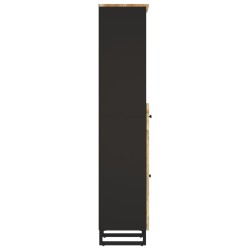 Armoire de salle de bain 38x33x160 cm bois massif de manguier 613920613920