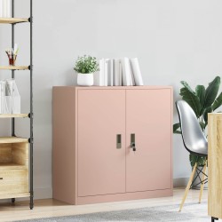 Armoire de rangement Rose 90 x 40 x 90 cm Acier 613922613922