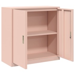 Armoire de rangement Rose 90 x 40 x 90 cm Acier 613922613922