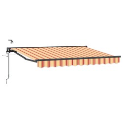 Auvent rétractable électrique 3,5 x 2,5 m 613923613923