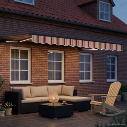 Auvent rétractable électrique 3,5 x 2,5 m 613923613923