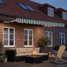 Auvent rétractable électrique 3,5 x 2,5 m 613928613928