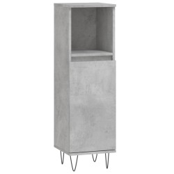 Armoire de salle de bain gris béton 30x30x100 cm 613929613929