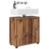 Armoire de lavabo de salle de bain Bois Ancien 60 x 30 x 60 cm 613932613932