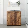 Armoire de lavabo de salle de bain Bois Ancien 60 x 30 x 60 cm 613932613932