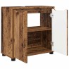 Armoire de lavabo de salle de bain Bois Ancien 60 x 30 x 60 cm 613932613932