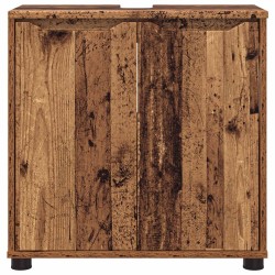 Armoire de lavabo de salle de bain Bois Ancien 60 x 30 x 60 cm 613932613932