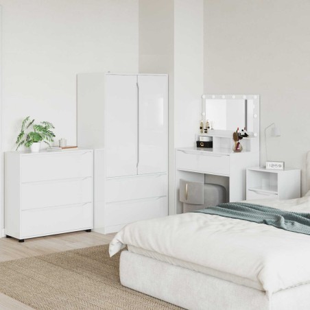 Armoire de rangement Blanc brillant 80 x 31 x 81 cm 613939613939