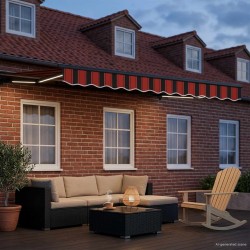 Auvent rétractable électrique 3,5 x 2,5 m 613945613945