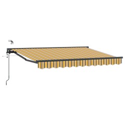 Auvent rétractable électrique 3,5 x 2,5 m 613947613947
