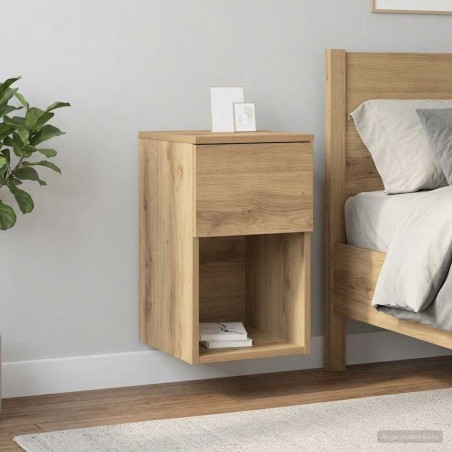 Armoire de lit Chêne artisanal 29 x 31,5 x 49 cm 613975613975