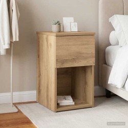 Armoire de lit Chêne artisanal 29 x 31,5 x 49 cm 613975613975