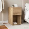 Armoire de lit Chêne artisanal 29 x 31,5 x 49 cm 613975613975