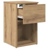Armoire de lit Chêne artisanal 29 x 31,5 x 49 cm 613975613975