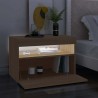 Meuble TV avec lumières LED chêne sonoma 60x35x40 cm 613985613985