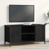 Meuble TV Chêne noir 100 x 40 x 50 cm Bois d'ingénierie 613987613987
