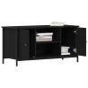 Meuble TV Chêne noir 100 x 40 x 50 cm Bois d'ingénierie 613987613987