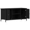 Meuble TV Chêne noir 100 x 40 x 50 cm Bois d'ingénierie 613987613987