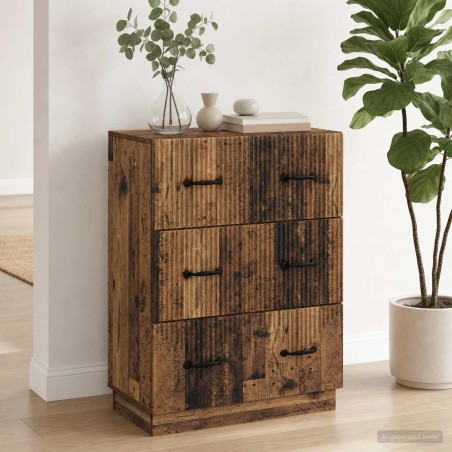 Armoire à tiroirs Bois ancien 66 x 34,5 x 87 cm 613988613988