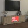 Meuble TV avec lumières LED chêne sonoma 120x30x36 cm 613992613992