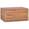 Armoire murale de salle de bain 60x45x30 cm Bois de teck massif 614005614005
