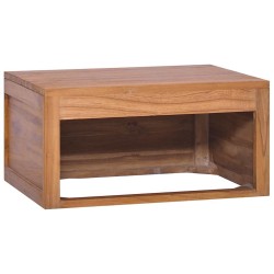 Armoire murale de salle de bain 60x45x30 cm Bois de teck massif 614005614005