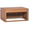 Armoire murale de salle de bain 60x45x30 cm Bois de teck massif 614005614005