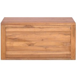 Armoire murale de salle de bain 60x45x30 cm Bois de teck massif 614005614005