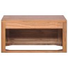 Armoire murale de salle de bain 60x45x30 cm Bois de teck massif 614005614005