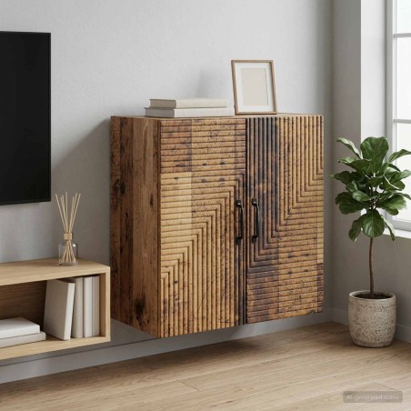 Armoire Murale Bois ancien 59 x 31 x 60 cm Bois d'ingénierie 614006614006